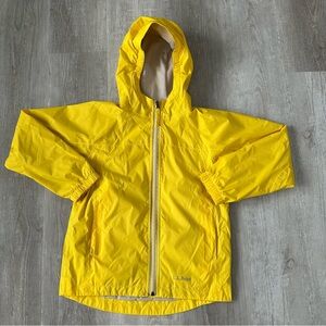 L.L. Bean Kids Yellow Raincoat